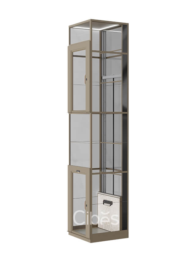 Voyager V80 全景观光平台式家用电梯